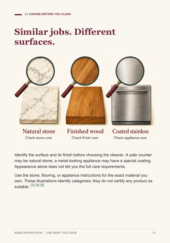 Similar jobs. Different surfaces.